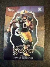 2025 Panini Select - Select Certified Rookies Matthew Golden #18 (RC)