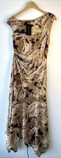NEW LOOK - FALL -SHOULDER DRESS - SIZE 8 - BROWN
