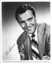 Jack Lemmon REAL hand SIGNED Official 1957 Promo Photo JSA COA Autographed