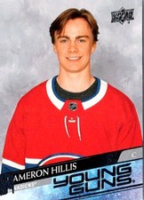 2020-21 Upper Deck #705 Cameron Hillis