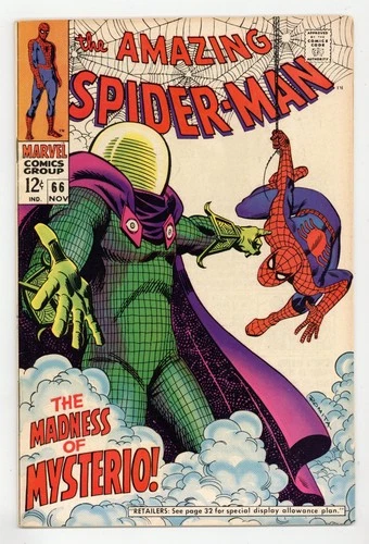 Amazing Spider-Man #66 VG/FN 5.0 1968