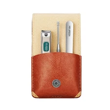 MR.GREEN Portable Manicure Set with Leather Case - Precise Trim for Hands & Feet