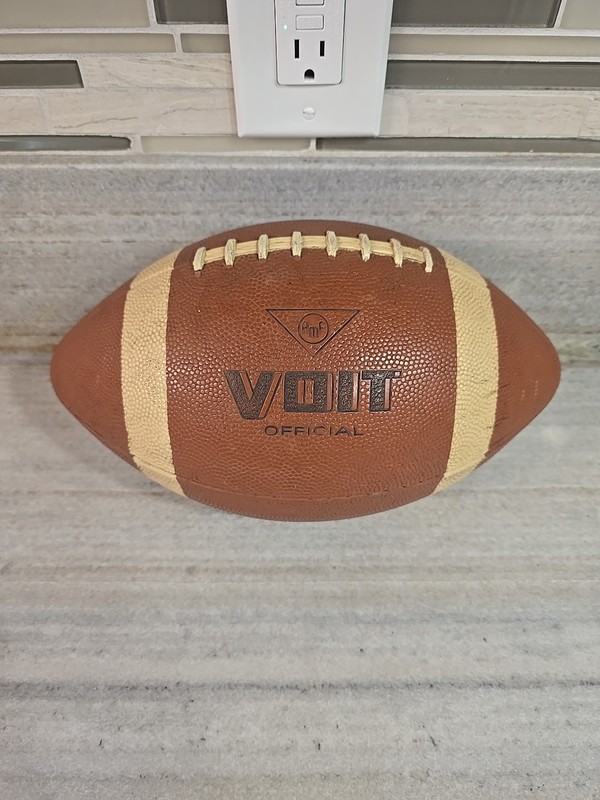 VTG VOIT AMF Official Collegiate 1960s Made in USA Nostalgic Pebbled Football 