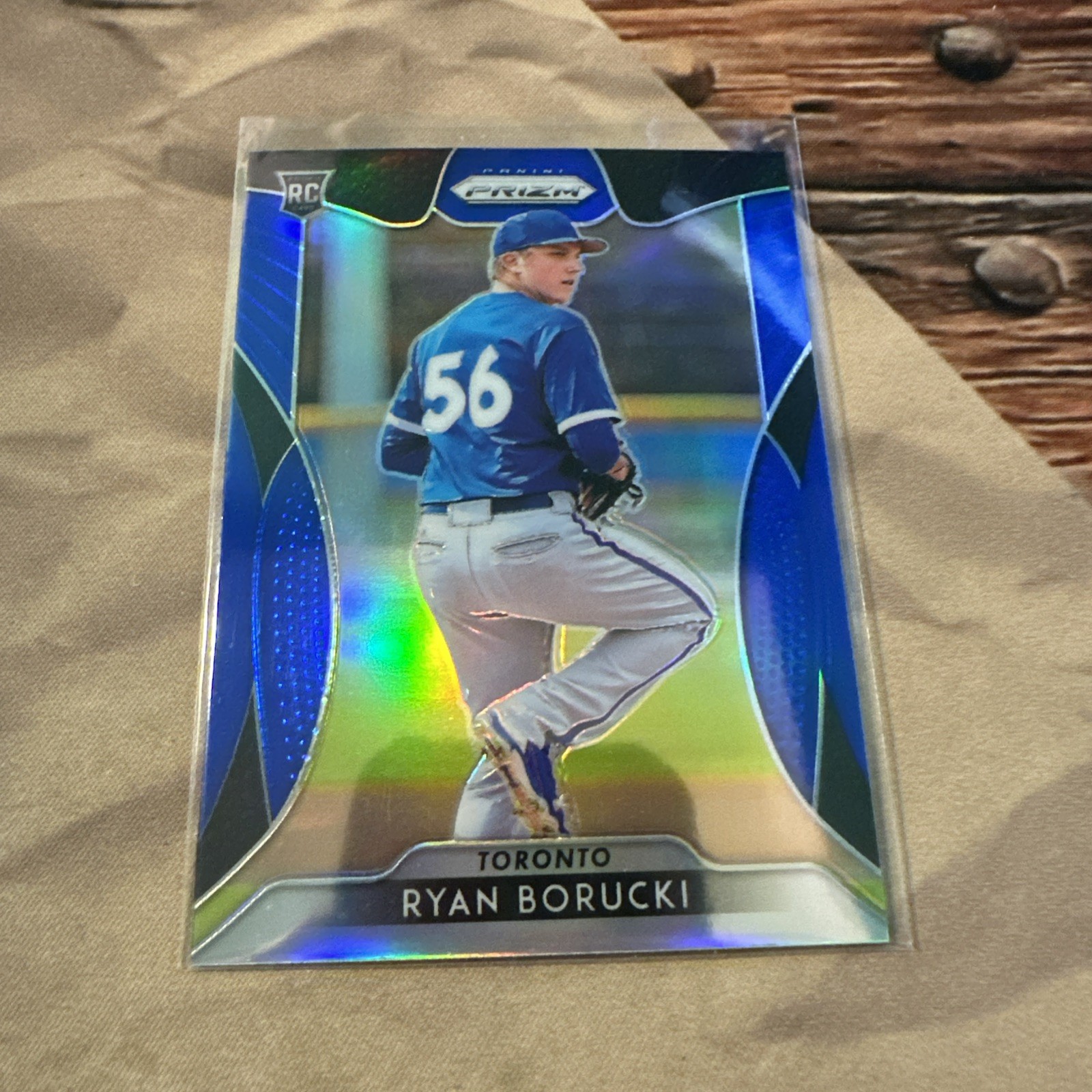 2019 Panini Prizm #168 Ryan Borucki Blue Prizm RC