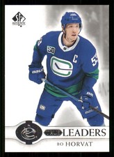 2020-21 SP Authentic True Leaders Bo Horvat Vancouver Canucks #TL-BH