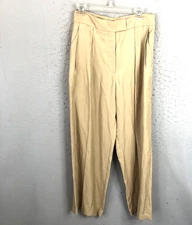 & Other Stories Pants Womens 10 Gold Wide Leg Capsule Career Old Money NEW