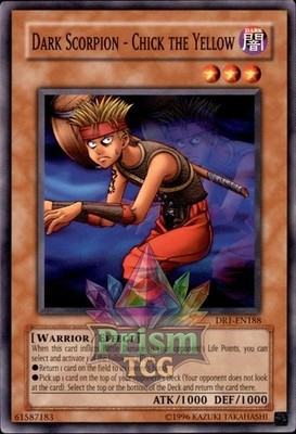 Dark Scorpion - Chick the Yellow DR1-EN188 Yugioh