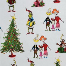 How the Grinch Stole Christmas - Cotton Fabric - Sold by the Half Yard