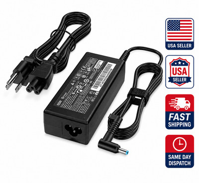 HP 710412-001 19.5V 65W Laptop AC Adapter with Power Cable