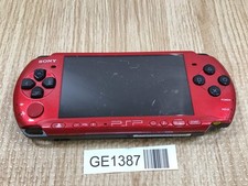 GE1387 Non Funzionante - Console PSP-3000 ROSSA E NERA Giappone