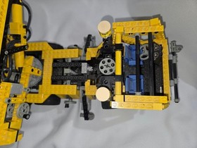 Lego Set 8438 Pneumatic Technic Crane Truck Yellow Black Retired Set~ Read