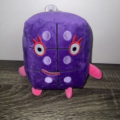Numberblocks Plush Educational Stuffed Toy for Kid Gift No 6