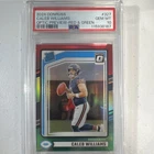 2024 Panini Donruss Caleb Williams Rated Rookie Optic Preview #327 PSA 10