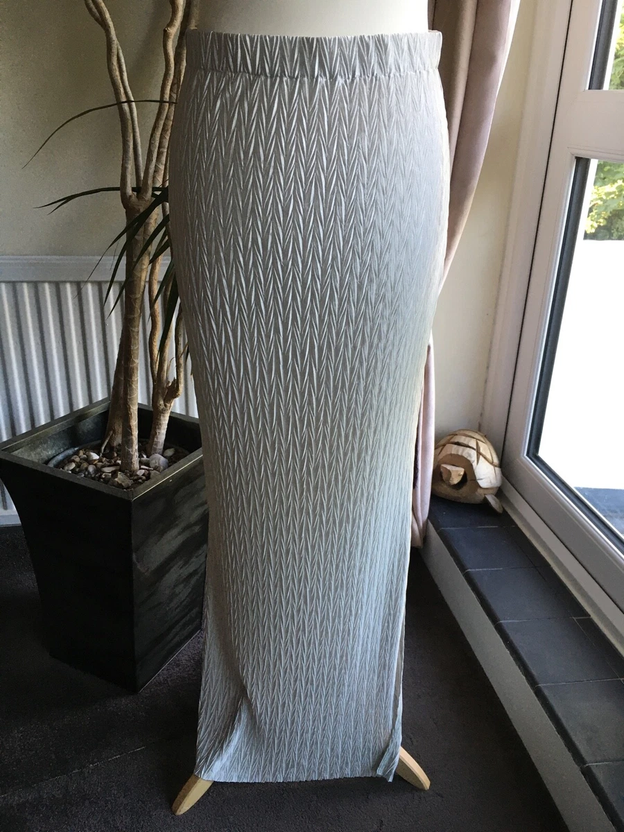 Silver skirt ebay top