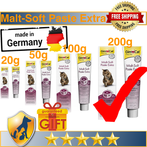 GimCat Malt Soft Paste Extra For Cats Anti Hairball Complex(Remedy) 20