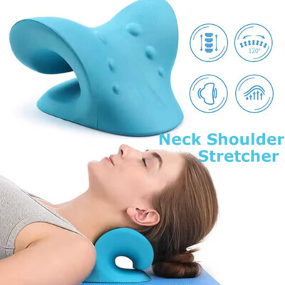 Neck Traction Pillow Original Cloud Shape Neck Stretcher Cervical Relief Pain