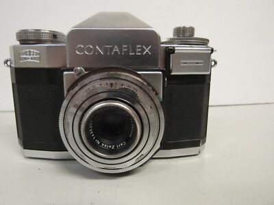 Vintage Zeiss Ikon Contaflex 35mm Film Camera w/ Carl Zeiss 2.8
