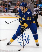 Team Sweden Daniel Sedin Signed Autographed 8x10 NHL Photo COA F