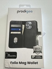 Prodigy Folio Mag Wallet Case for Apple iPhone 15 Pro - Black