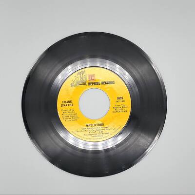 Frank Sinatra Watertown Single Record Reprise Records 1970 0895