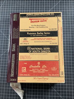 #ad Hardcover Sioux Falls South Dakota Phone Directory 1977 R.L Polk amp; Co. $44.99