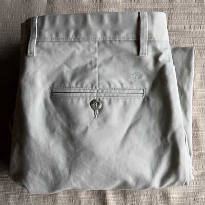 Docker s Classic Fit 03 Khaki Cuffed Pants Men s 36x32 Worn Once