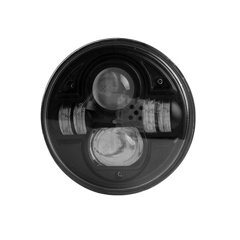 Paar 7 Zoll E9 LED Scheinwerfer DRL Hochstrahl Plug&Play für VW Golf I II MK2 - Bild 2 von 4