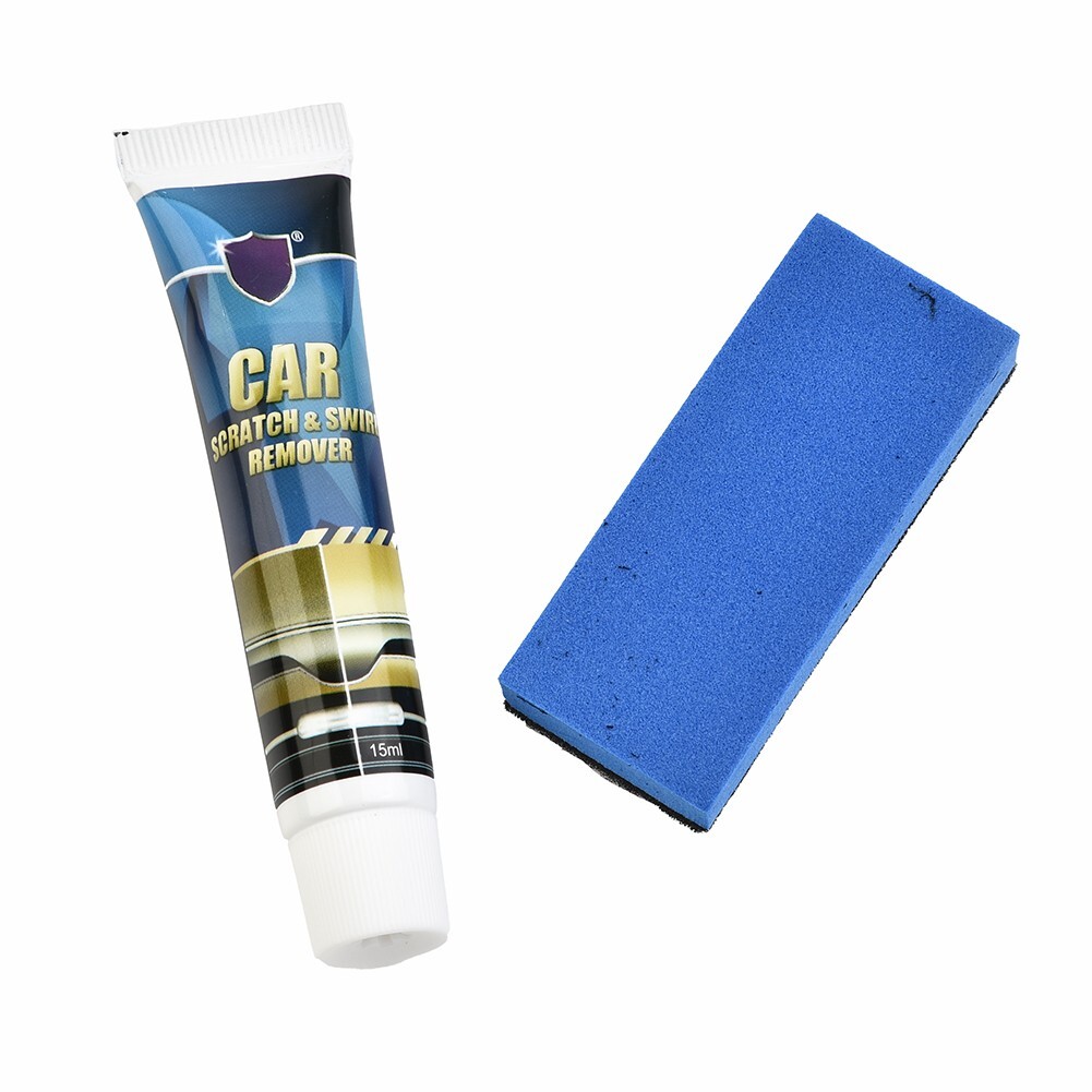 Simple Car Scratch Repair Wax Fill and Wipe for Instant Shine + Sponge