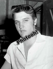 Elvis Presley Handsome Young Star Celebrity REPRINT RP #8877