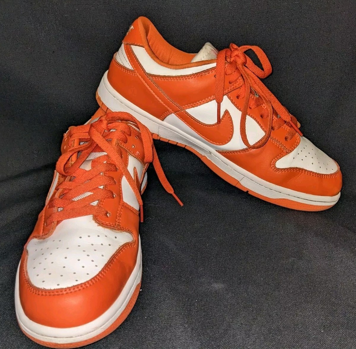 Nike Dunk Low Retro SP Syracuse Men’s Size Women’s 11 CU1726-101 Orange  2020