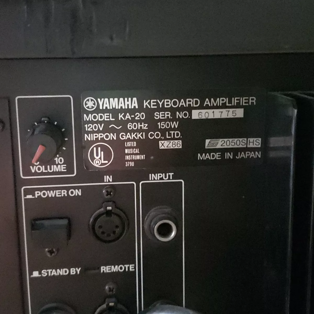 Yamaha Keyboard Amplifiers