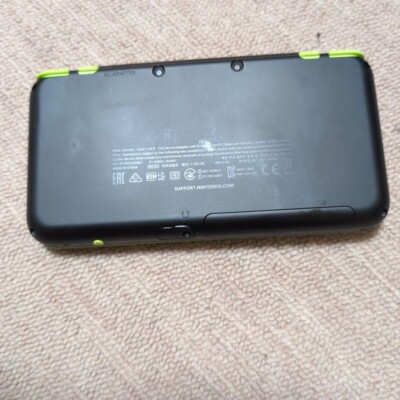 New Nintendo 2DS LL XL Black x Lime Console Japanese only From