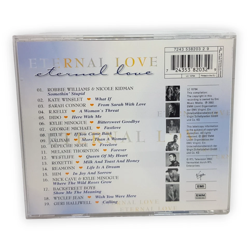 Eternal Love Vol 2 CD Album George Michael Robbie Williams Sarah Connor 2002 RTL - Bild 2 von 4