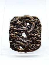 Dragon Belt Buckle Metal Copper Color