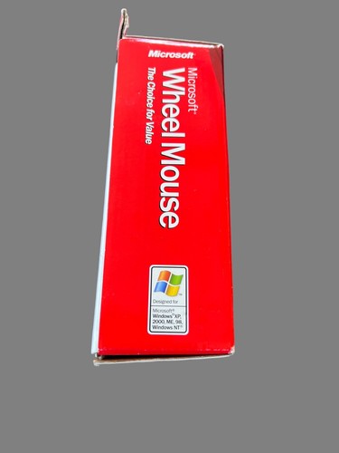✨New Item Sealed Vintage Old Stock Microsoft X08-70343 1.0 PS/2 Wheel Mouse - Picture 8 of 12