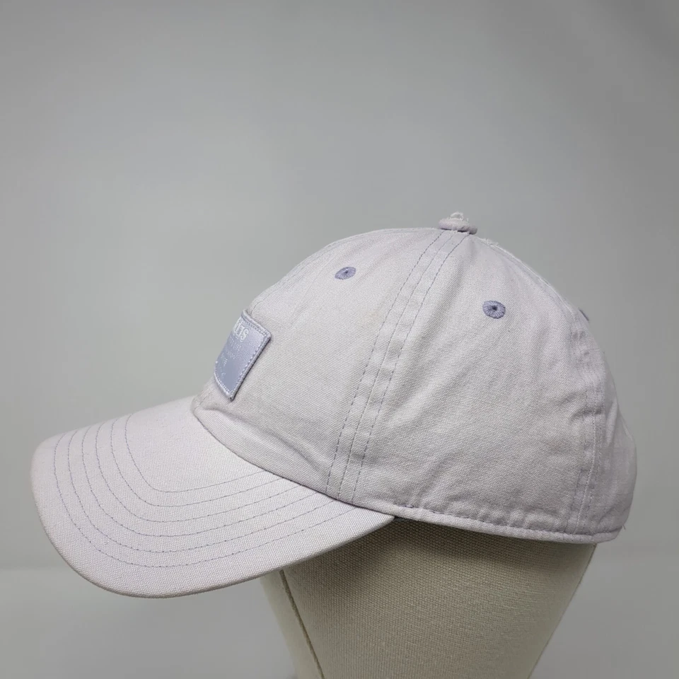 Adidas Sombrero Deslizable Púrpura Talla Única Parche Ajustable Agujeros Ventilados Algodón Foto 3 de 4