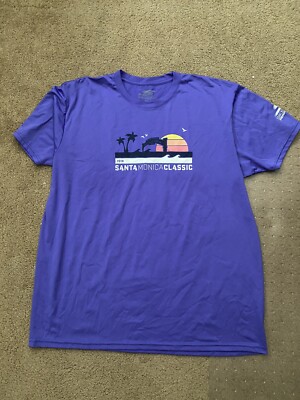 SKETCHERS CONQUR LOS ANGELES LA SERIES Santa Monica Classic XL Finisher Shirt