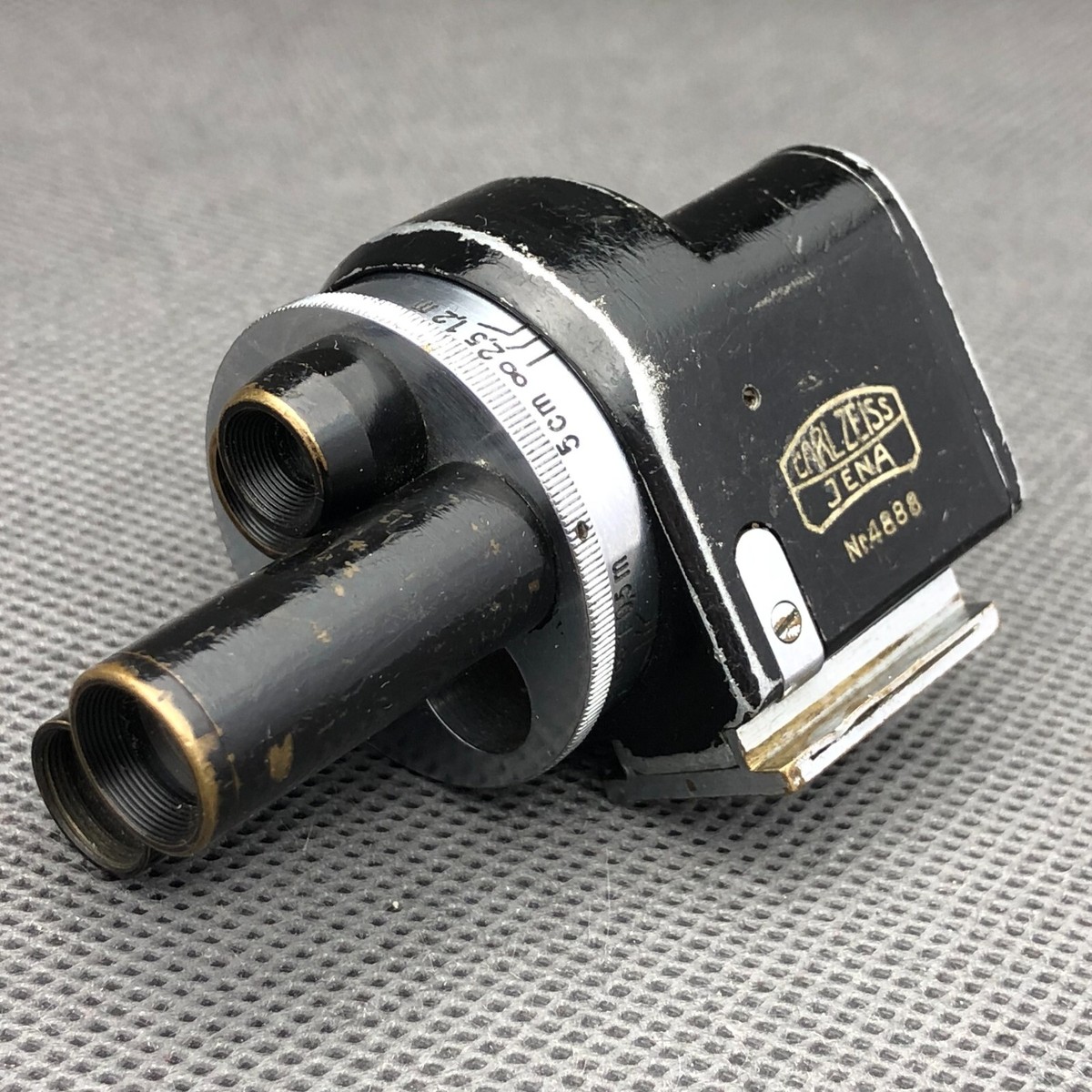 CARL ZEISS JENA TURRET FINDER UNIVERSAL VIEWFINDER 436/21. DEFEKT