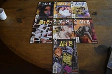 Alias #1(vf) , 2,3, 4(vf-), 5, 6,7, lot of 7 Marvel comics, 2001, Brian M Bendis
