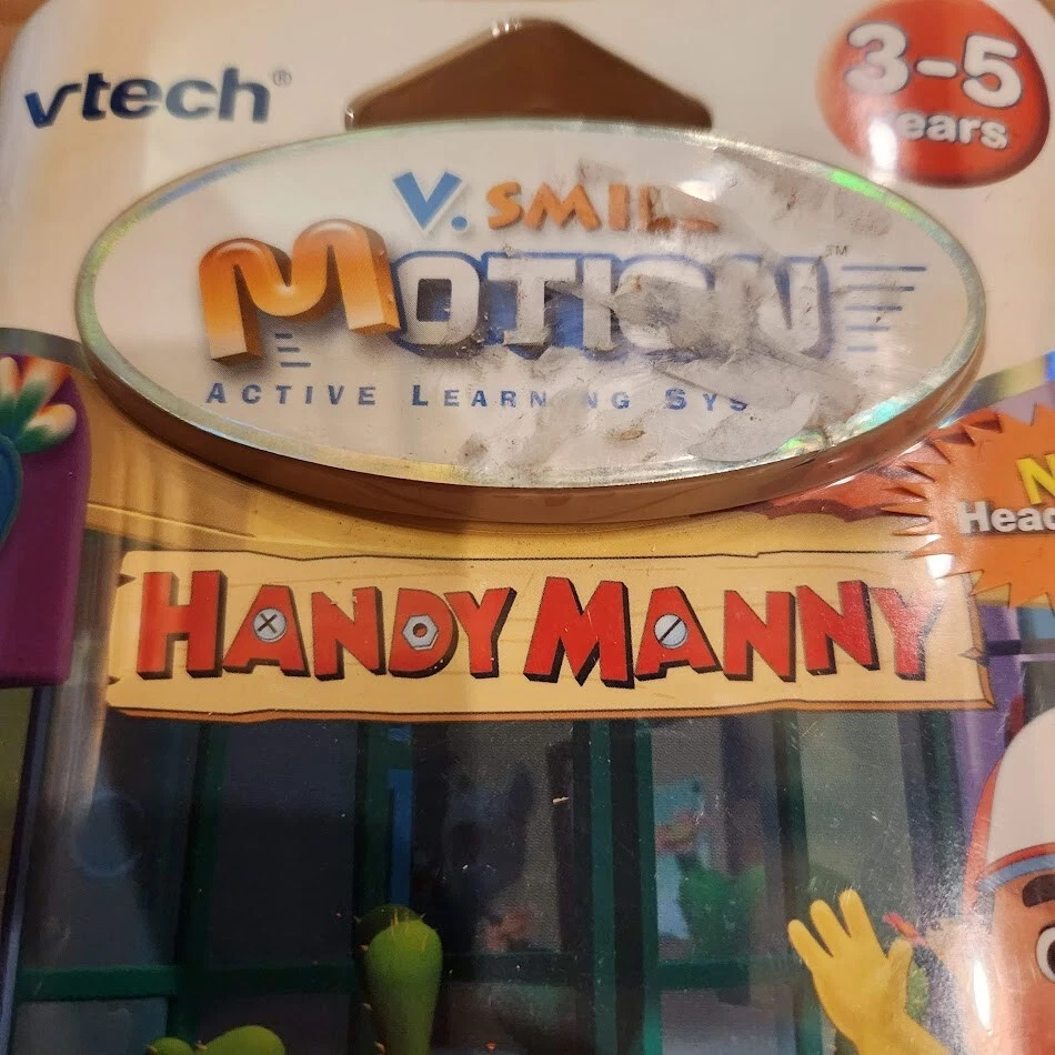 VTech V. Smile Handy Manny Motion Active Learning System 3-5 Years NEW - Image 2 of 3