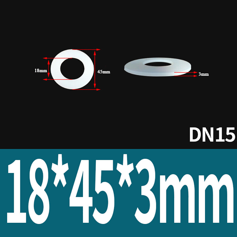 Silikon Dichtringe 30-tlg Set - Flache Dichtungen 14x26x2mm Für Schrauben