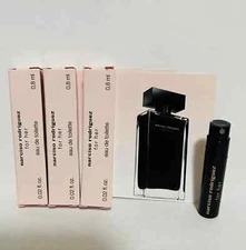 3 X Narciso Rodriguez For Her Eau De Toilette EDT Sample Spray Vial 1 ml/0.03oz