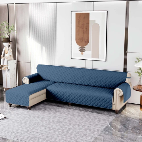 Eck Schlafsofa Bezug Wende Schnitt Chaiselongue Wasserdicht Schutz L Form - Bild 114 von 134