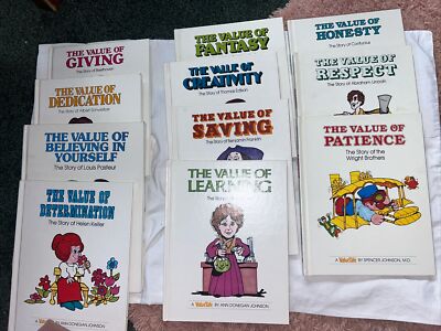 A ValueTale (Value Tale) by Spencer & Ann Johnson Lot of 11 HC Books ...
