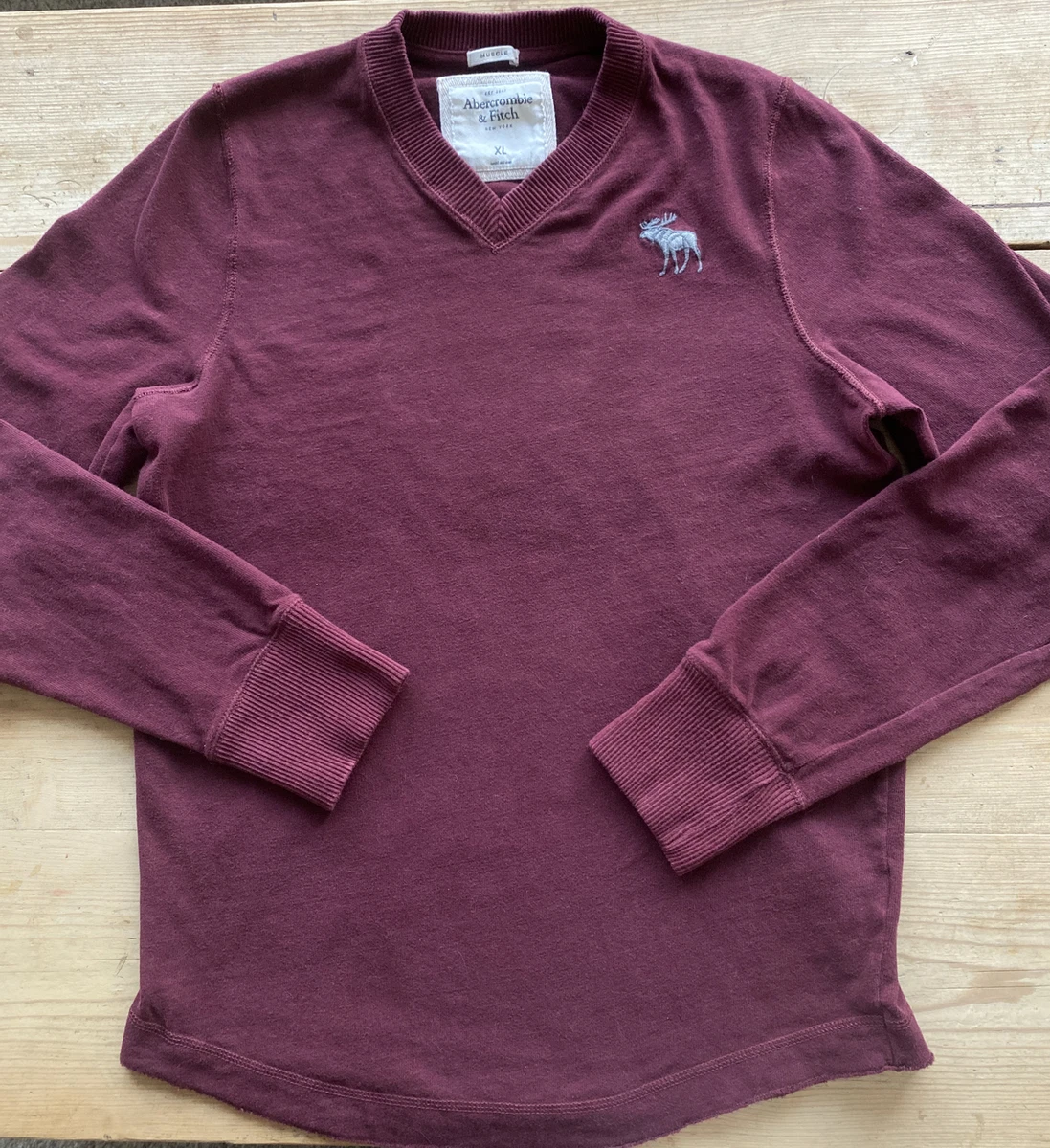 Abercrombie muscle sweater clearance