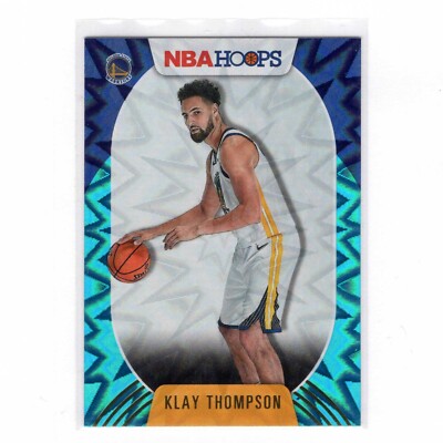 Klay Thompson 2020-21 Panini Hoops Teal Explosion #77