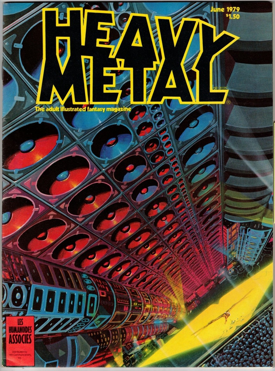 HEAVY METAL MAGAZINE #27 (JUNE 1979)- MOEBIUS, CORBEN, WRIGHTSEN
