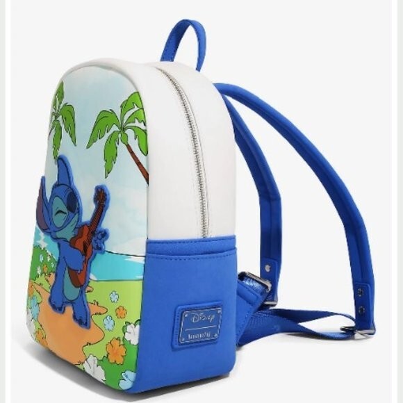 Loungefly Disney Lilo and Stitch Stitch with Ukulele Mini Backpack Exclusive image 3