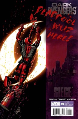 MARVEL COMICS DARK AVENGERS VOL. 1 ISSUE #14 (DEADPOOL VARIANT COVER) (DIRECT ED