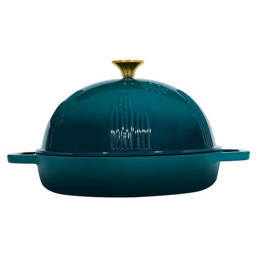 Brotbackofen Gusseisen Brot Dutch Oven mit Cloche Deckel zum Brotbacken Darkcy... - Bild 3 von 9